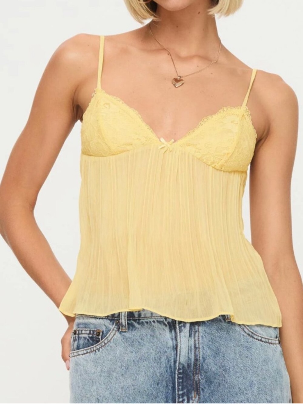 Princess Polly Zami Pleat Top